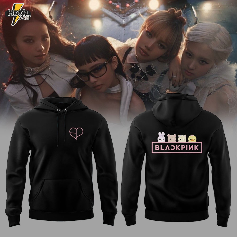 BLACKPINK JUMP POP-UP COLLECTION Combo Black V2 Hoodie BLACKPINK JUMP POP-UP COLLECTION Combo Black V2 Hoodie