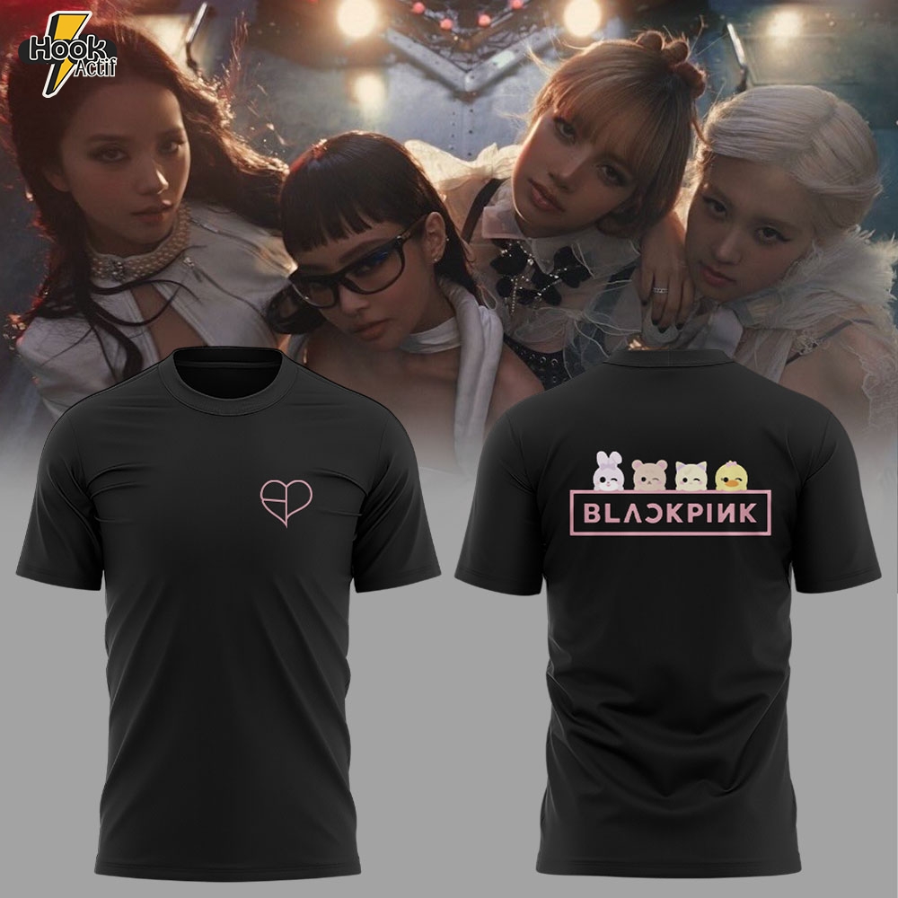 BLACKPINK JUMP POP-UP COLLECTION Combo Black V2 Shirt BLACKPINK JUMP POP-UP COLLECTION Combo Black V2 Shirt