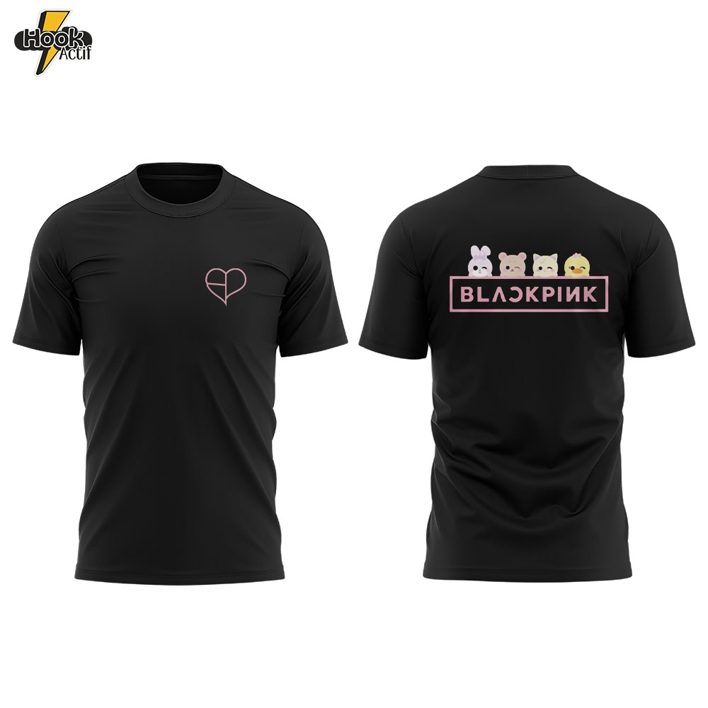 BLACKPINK JUMP POP-UP COLLECTION Combo Black V2 Shirt BLACKPINK JUMP POP-UP COLLECTION Combo Black V2 Shirt