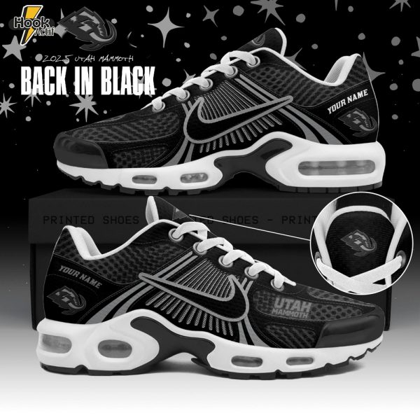 Back In Black Utah Mammoth Special Edition 2025 Air Max Plus Sneaker