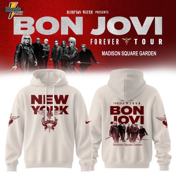 Bon Jovi x New York – Forever Tour 2026 Collection Hoodie