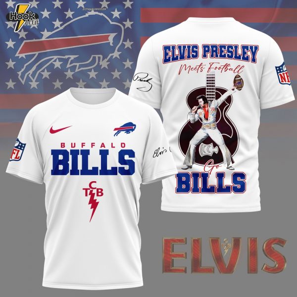 Buffalo Bills | Premium NFL Elvis Presley Fan 3D Shirt NY