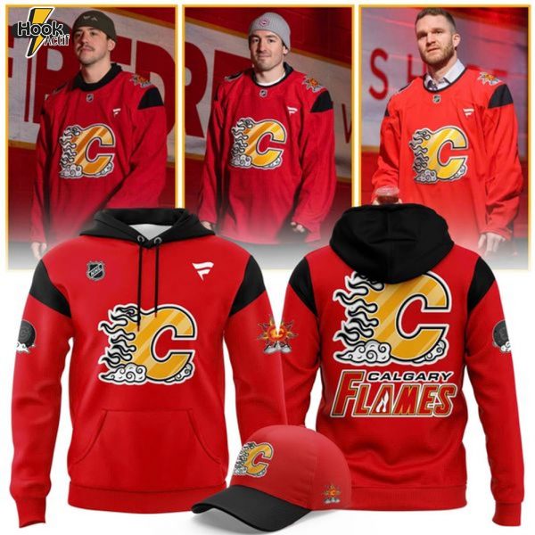 Calgary Flames East Asian Celebration Night 2026 Fan Hoodie