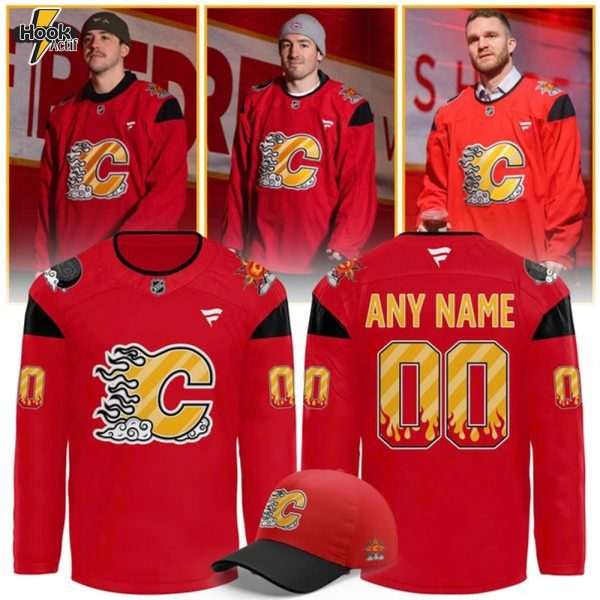 Calgary Flames East Asian Celebration Night 2026 Official Hockey Jersey