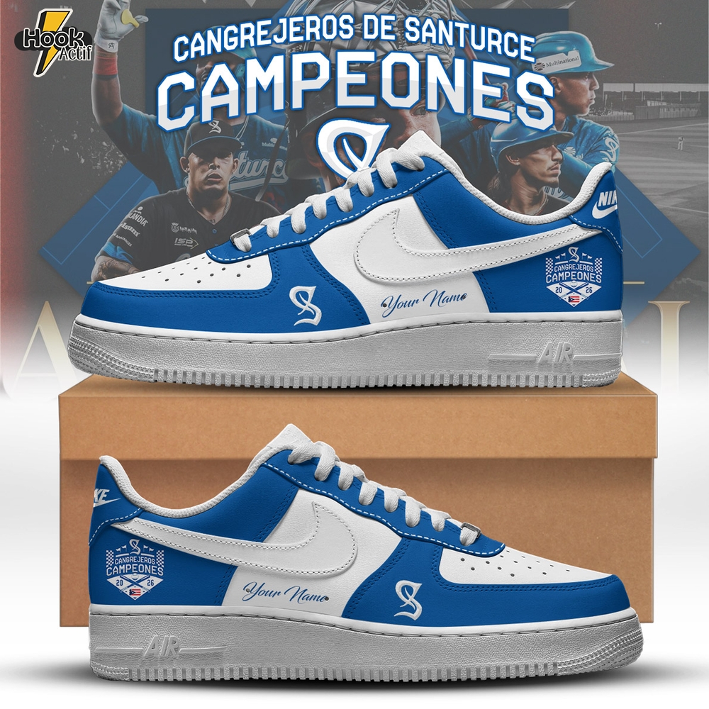 Cangrejeros Special “Campeón de la LBPRC” 2026 Limited Edition Air Force 1 Ver 2 Cangrejeros Special “Campeón de la LBPRC” 2026 Limited Edition Air Force 1 Ver 2