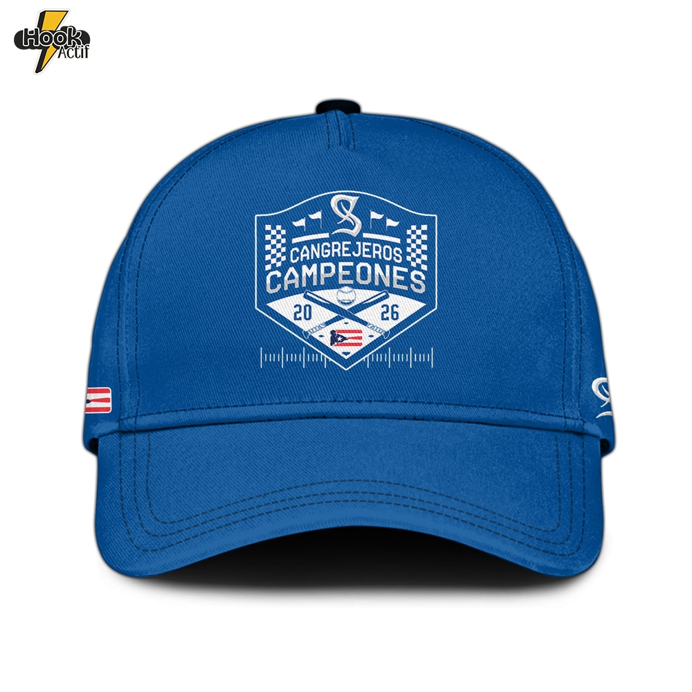 Cangrejeros Special “Campeón de la LBPRC” 2026 Limited Edition Jersey - Blue Cangrejeros Special “Campeón de la LBPRC” 2026 Limited Edition Jersey - Blue