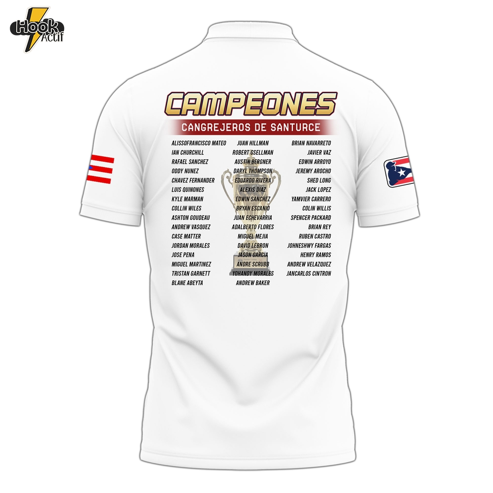 Cangrejeros Special “Campeón de la LBPRC” 2026 Limited Edition Polo V1 Cangrejeros Special “Campeón de la LBPRC” 2026 Limited Edition Polo V1