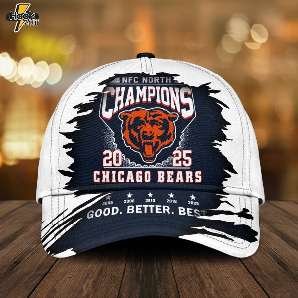 Chicago Bears | Premium NFL 2025 NFC North Champions Classic Cap TD