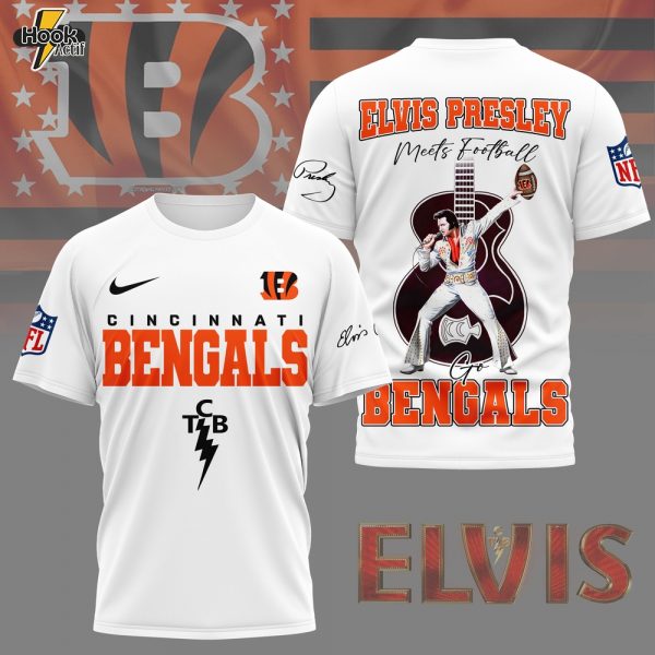 Cincinnati Bengals | Premium NFL Elvis Presley Fan 3D Shirt NY