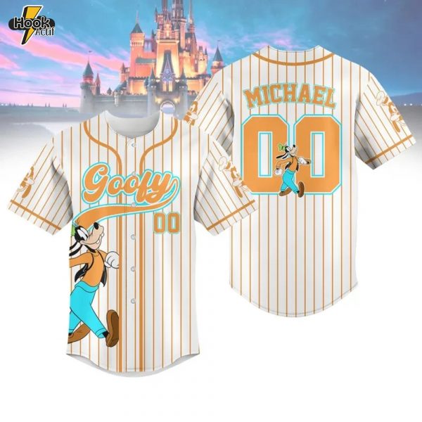 Custom Goofy Character Baseball Jersey