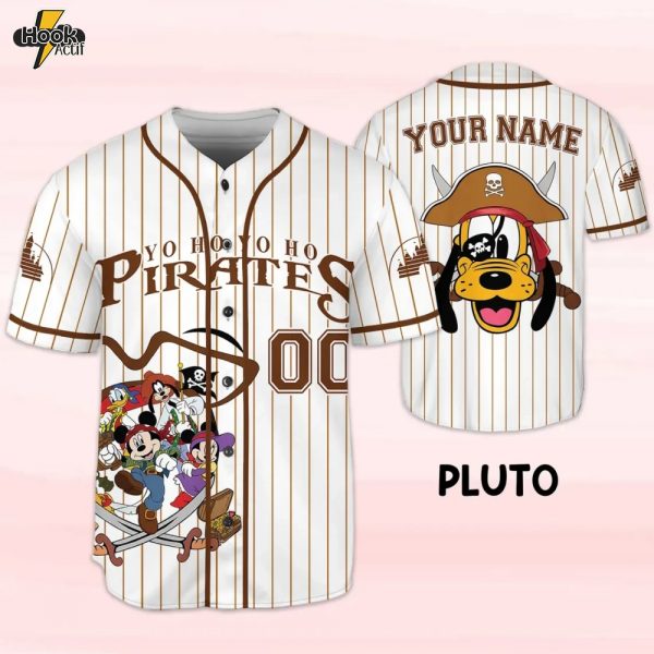 Custom Pirates of the Caribbean Baseball Jersey – Design 4