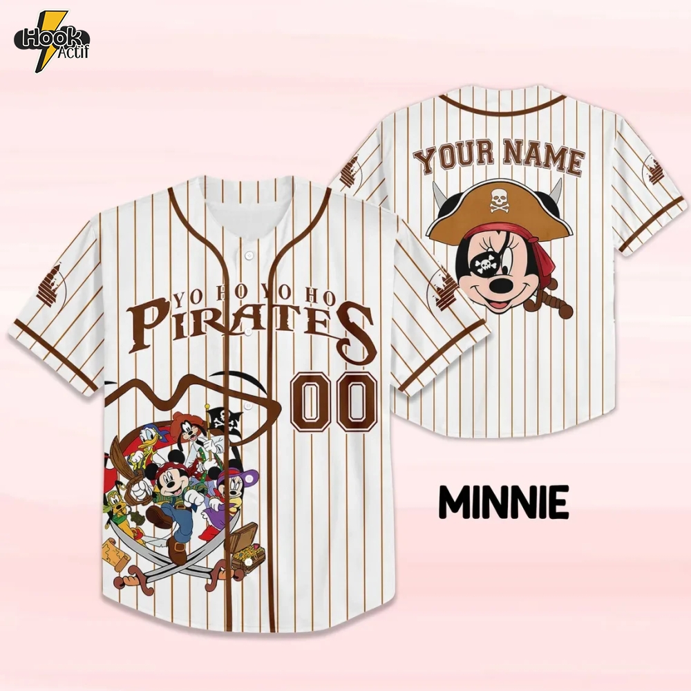 Custom Pirates of the Caribbean Baseball Jersey – Design 6 Custom Pirates of the Caribbean Baseball Jersey – Design 6