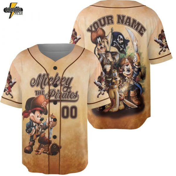Custom Pirates of the Caribbean Baseball Jersey – Special Edition