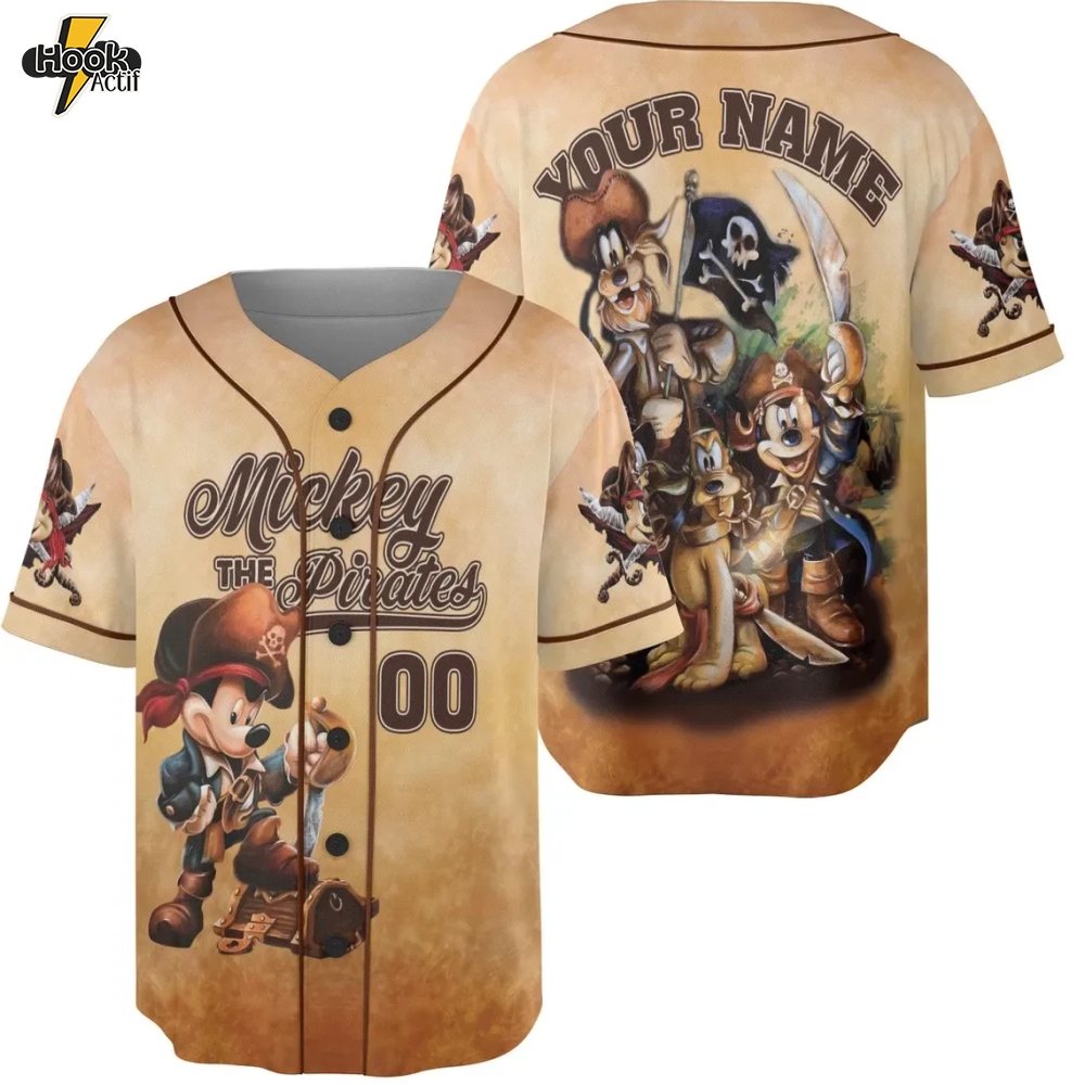 Custom Pirates of the Caribbean Baseball Jersey – Special Edition Custom Pirates of the Caribbean Baseball Jersey – Special Edition
