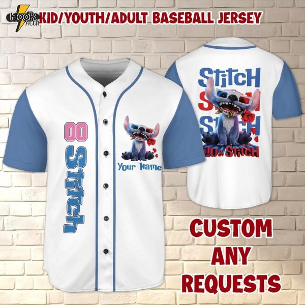 Custom Stitch Baseball Jersey – Variant 10