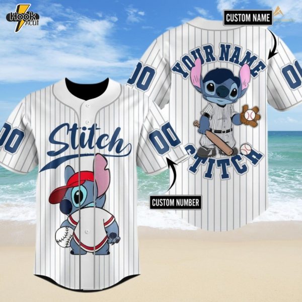 Custom Stitch Baseball Jersey – Variant 4