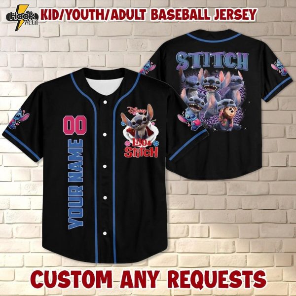 Custom Stitch Baseball Jersey – Variant 7