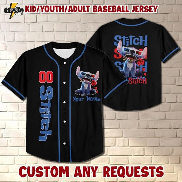 Custom Stitch Baseball Jersey – Variant 8