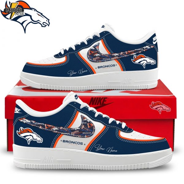 D.Broncos Personalized AF1 Shoes