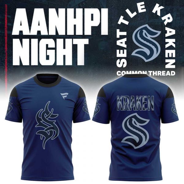 Seattle Kraken AANHPI Night 2026 Casual Tee