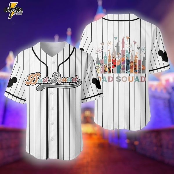 Dad Squad Custom Baseball Jersey