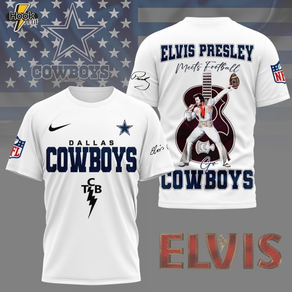 Dallas Cowboys | Premium NFL Elvis Presley Fan 3D Shirt NY
