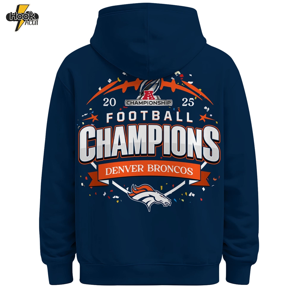 Denver Broncos AFC Championship Hoodie Denver Broncos AFC Championship Hoodie