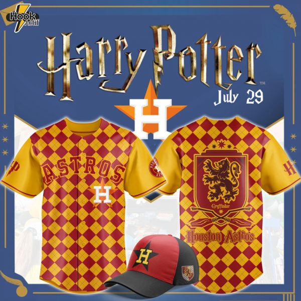 Houston Astros 2025 Harry Potter Night Jersey - Godric Gryffindor