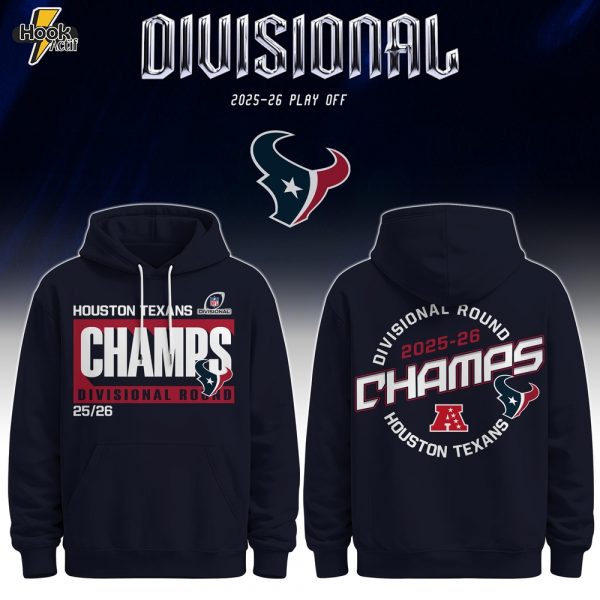 Houston Texans Divisional Round Champions 2026 Hoodie Limited Editions