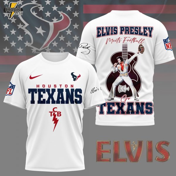 Houston Texans | Premium NFL Elvis Presley Fan 3D Shirt NY