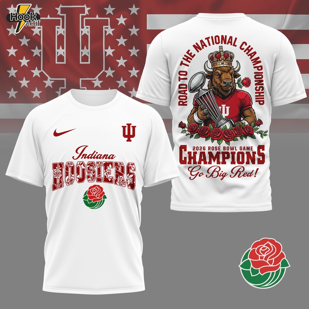 Indiana Hoosiers | Premium NCAA Rose Bowl Game Champions Shirt NY Indiana Hoosiers | Premium NCAA Rose Bowl Game Champions Shirt NY