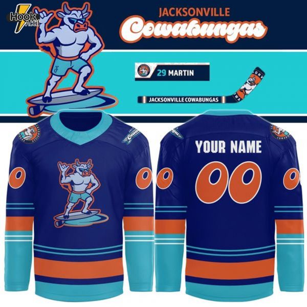 Jacksonville IceMen 2026 Cowabungas Jersey