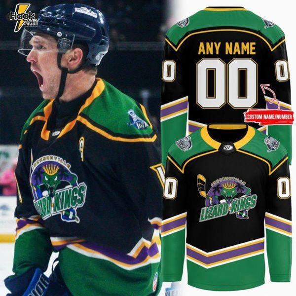 Jacksonville IceMen 2026 Lizard Kings Edition Jersey