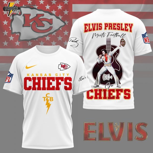 Kansas City Chiefs | Premium NFL Elvis Presley Fan 3D Shirt NY
