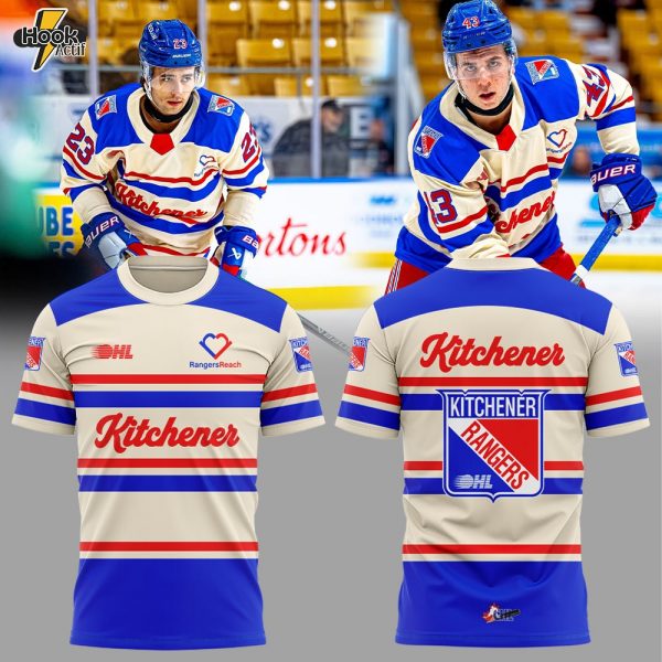 Kitchener Rangers WARMUPS RTown BattleBuilt Combo Combo Shirt