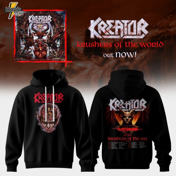 Kreator “Krushers of the USA” North America Tour Hoodie