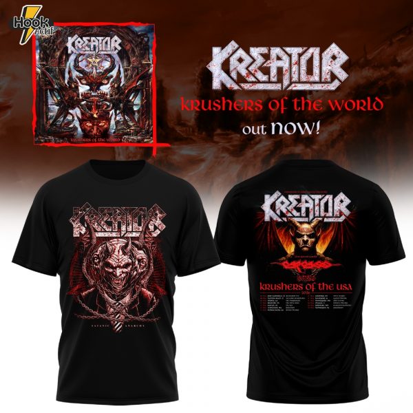 Kreator “Krushers of the USA” North America Tour Shirt