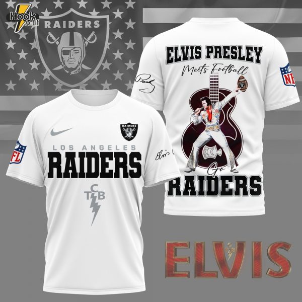 Las Vegas Raiders | Premium NFL Elvis Presley Fan 3D Shirt NY