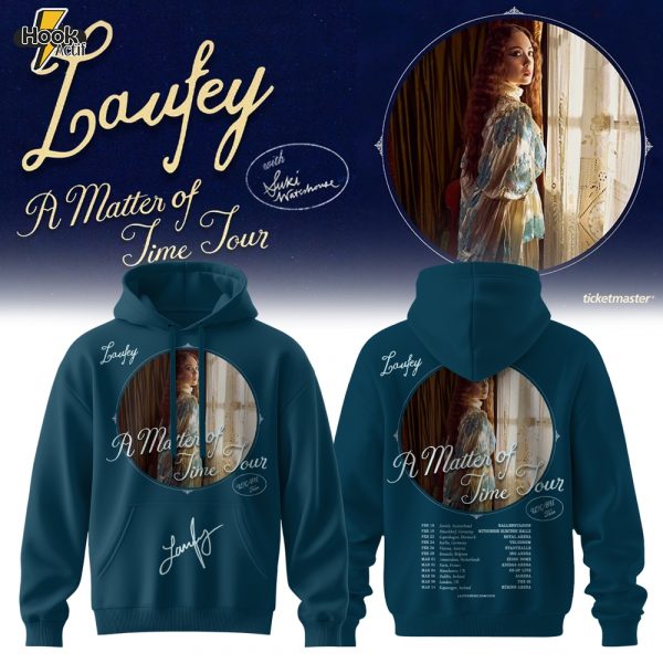 Laufey’s A Matter Of Time Tour Hoodie - Blue