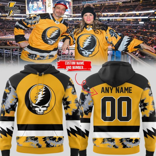 Limited Edition Pittsburgh x Grateful Custom Name + Number Hoodie