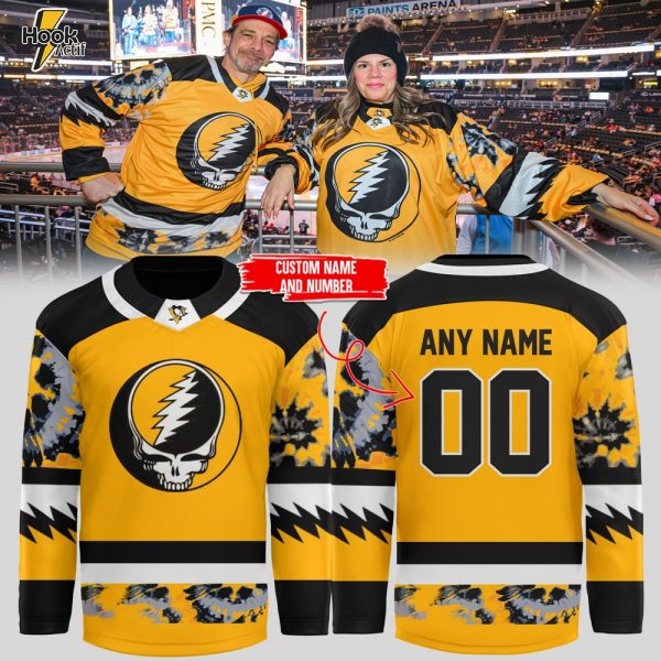 Limited Edition Pittsburgh x Grateful Custom Name + Number Jersey