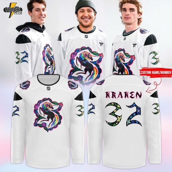 Limited Edition Seattle Kraken '' Pride Night ''' 2026 Hockey Jersey