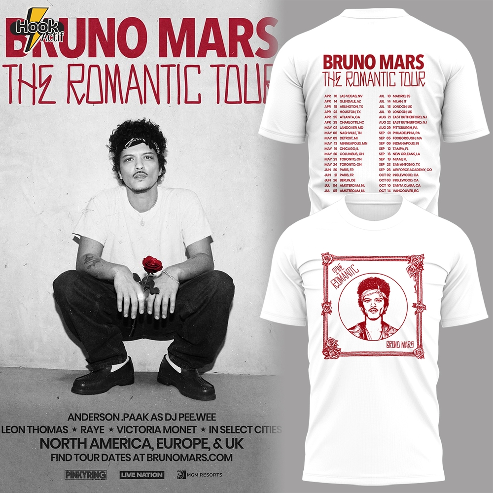 Limited Edition “The Romantic Tour 2026” Shirt Limited Edition “The Romantic Tour 2026” Shirt
