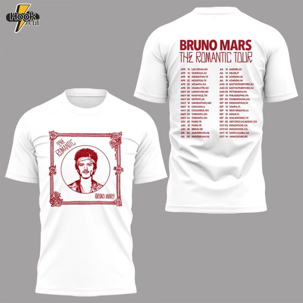 Limited Edition The Romantic Tour 2026 Shirt – Buy Online at HookActif.com