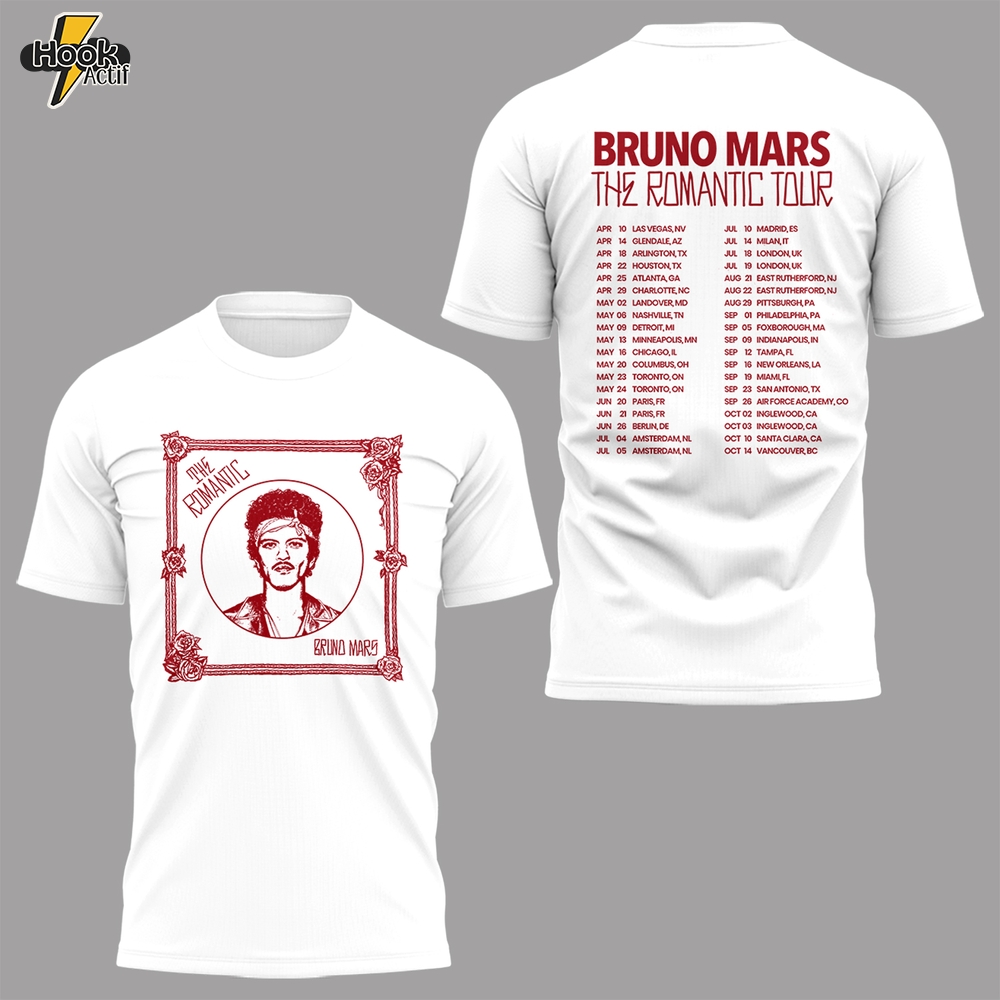 Limited Edition “The Romantic Tour 2026” Shirt Limited Edition “The Romantic Tour 2026” Shirt