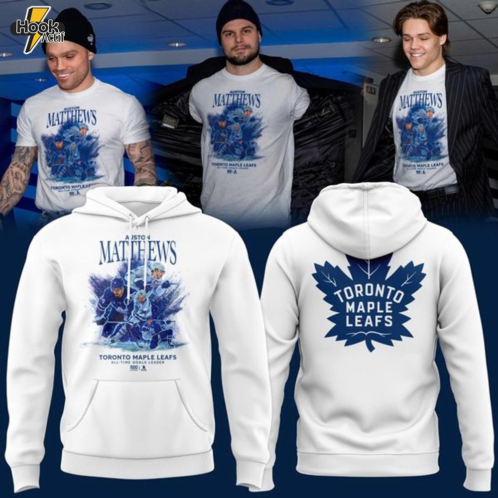 Limited Editions Toronto Maple Leafs x Auston Matthews Hoodie(V2) Limited Editions Toronto Maple Leafs x Auston Matthews Hoodie(V2)