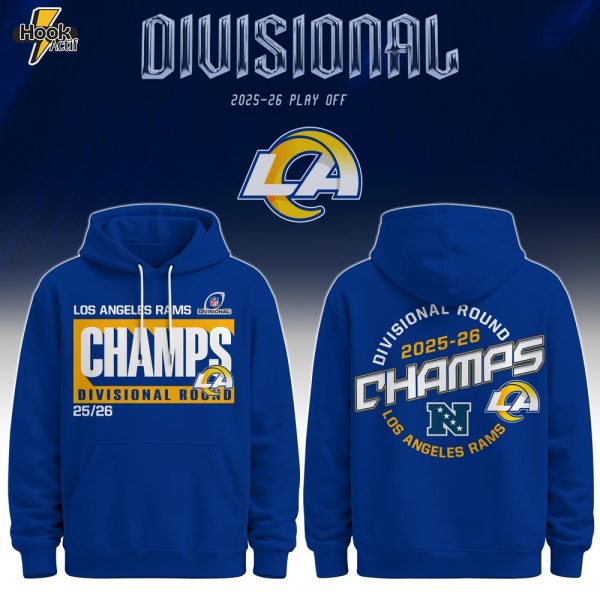 Los Angeles Rams Divisional Round Champions 2025-26 hoodie Limited Editions
