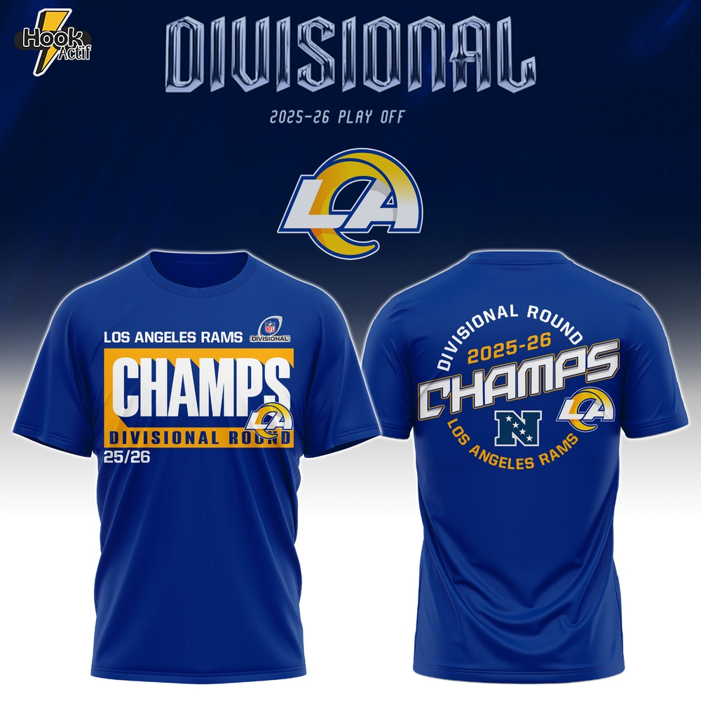 Los Angeles Rams Divisional Round Champions 2025-26 hoodie T-shirt Los Angeles Rams Divisional Round Champions 2025-26 hoodie T-shirt