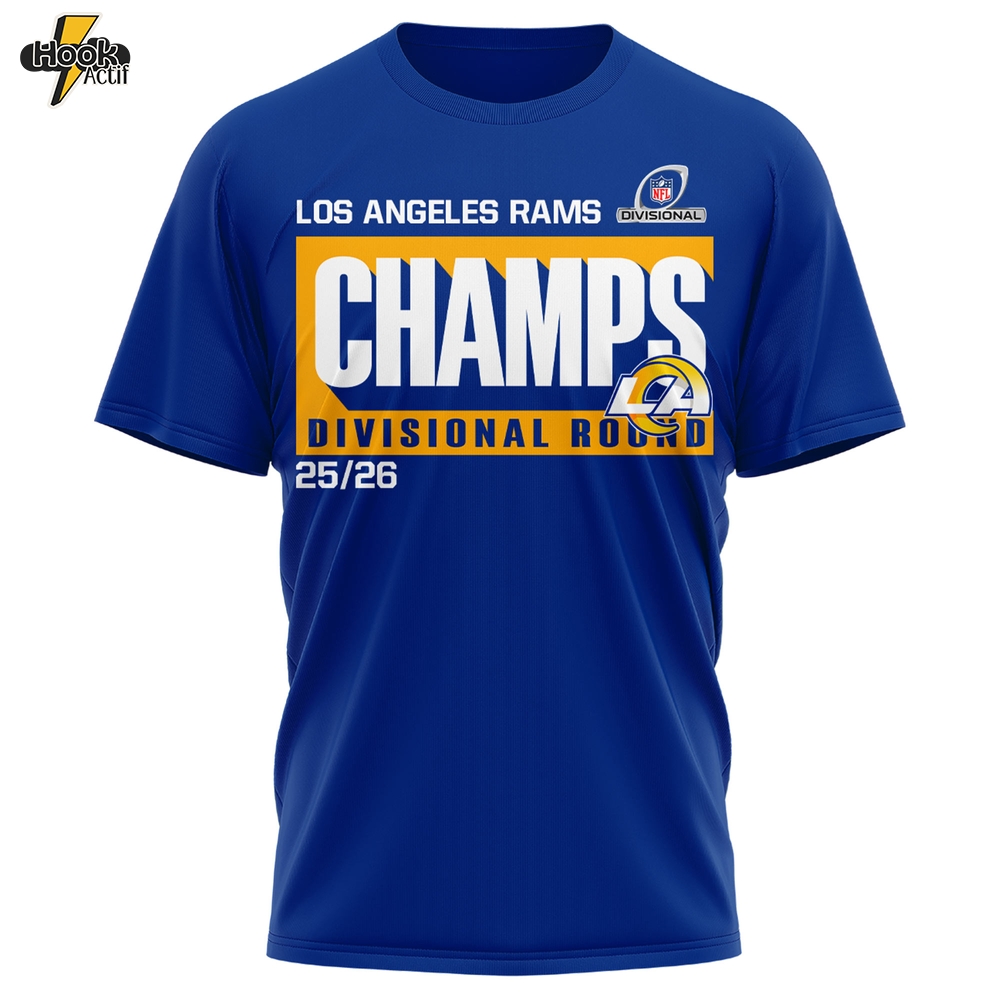 Los Angeles Rams Divisional Round Champions 2025-26 hoodie T-shirt Los Angeles Rams Divisional Round Champions 2025-26 hoodie T-shirt