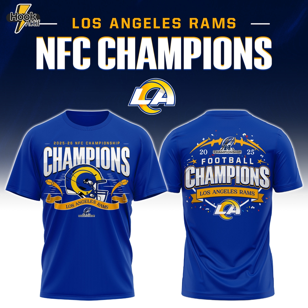 Los Angeles Rams NFC Championship T-shirt Los Angeles Rams NFC Championship T-shirt